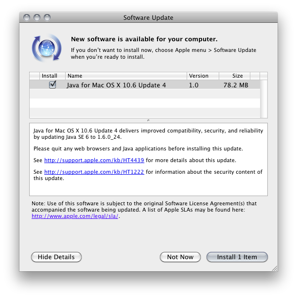 Java 6 Download For Mac