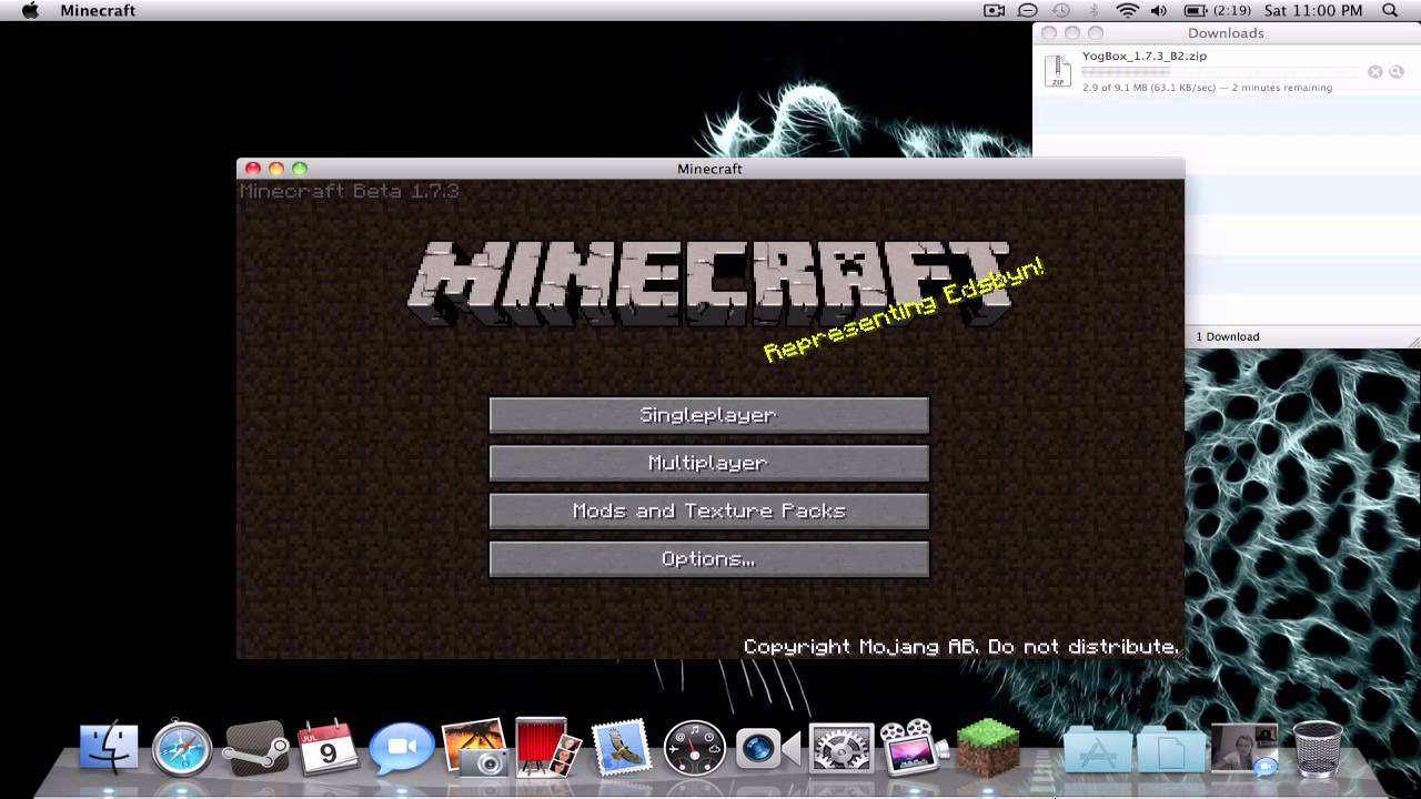 minecraft for mac os x 10.7.5